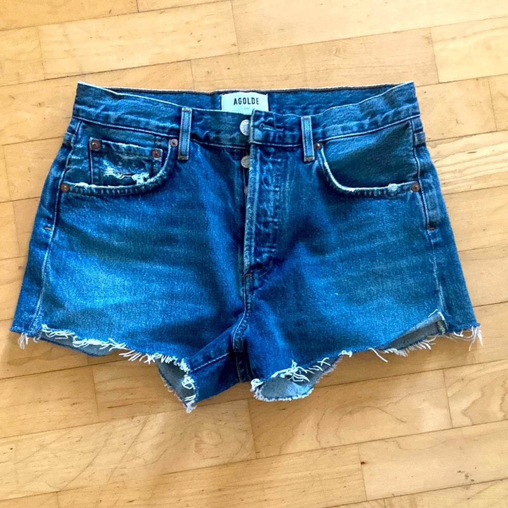 Agolde jean shorts